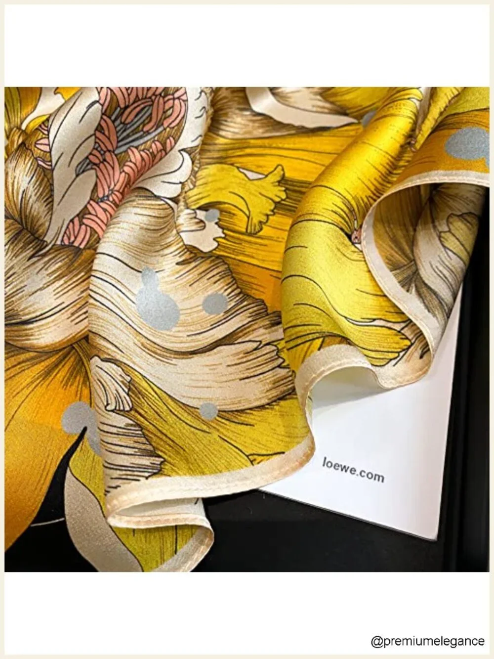 100% Pure Mulberry Silk Square Scarf 26